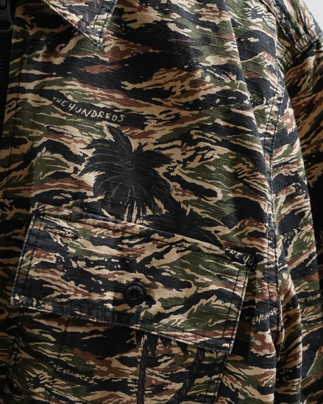 THE HUNDREDS CAMO JACKET