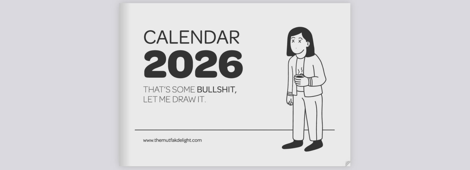 2026 Desk Calendar