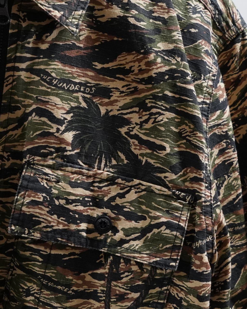 THE HUNDREDS CAMO JACKET